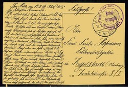 Erinnerungskarte an die Schlacht von Saarburg August 1914, mit ...