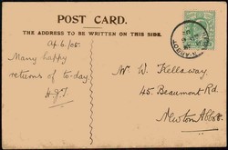 Englische Kirchenführer, Ansichtskarte ca. aus der Zeit 1900 bis ...