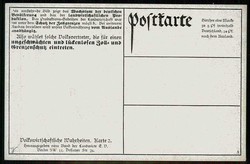 Ca. 1909, Informationskarte vom Bund der Landwirte um 1910, ...
