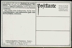 Ca. 1909, Informationskarte vom Bund der Landwirte um 1910, ...