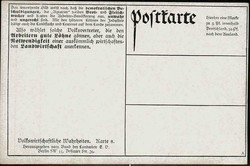 Ca. 1909, Informationskarte vom Bund der Landwirte um 1910, ...
