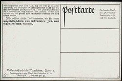 Ca. 1909, Informationskarte vom Bund der Landwirte um 1910, ...