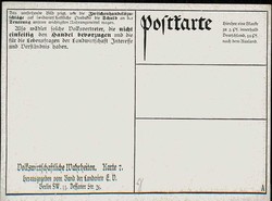 Ca. 1909, Informationskarte vom Bund der Landwirte um 1910, ...