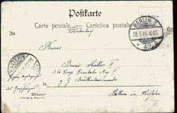 Ereigniskarte zum Straßenbahner-Streik in Berlin Mai 1900, als ...