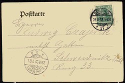 Erinnerungskarte an den Empfang des Königs von Italien, Berlin ...