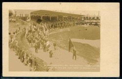 Fotokarte vom Dritten Reichstreffen der Deutschen Jugendkraft Juli ...