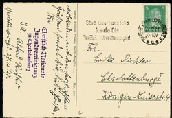 Geburtstags-Glückwunschkarte, herausgegeben von der ...