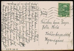 Patriotische Karte aus der Zeit des I. WK, hier 'Vorwärts zum Sieg!' ...