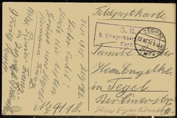 Propagandakarte aus dem I. WK gegen Russland und den Zaren, hier ...