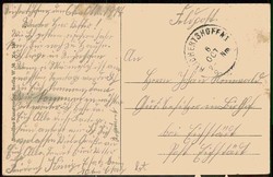 Propagandakarte aus dem I. WK gegen Russland und den Zaren, hier ...