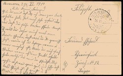 Propagandakarte aus dem I. WK gegen Russland und den Zaren, hier ...