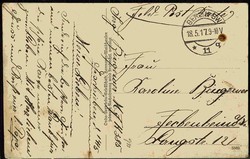 Propagandakarte aus dem I. WK gegen Russland und den Zaren, hier ...