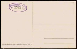 Propagandakarte aus dem I. WK gegen Russland und den Zaren, hier ...