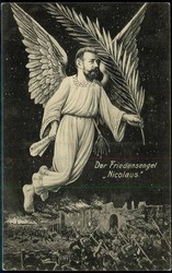 Propagandakarte aus dem I. WK gegen Russland und den Zaren, hier ...