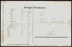 Propagandakarte aus dem I. WK gegen Russland und den Zaren, hier ...