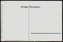 Propagandakarte aus dem I. WK gegen Russland und den Zaren, hier ...