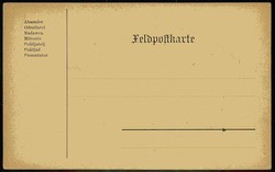 Propagandakarte aus dem I. WK gegen Russland und den Zaren, hier ...