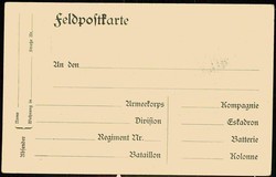 Propagandakarte aus dem I. WK gegen Russland und den Zaren, hier ...