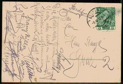 Patriotische Karte aus der Zeit des I. WK, gelaufen, gute Erhaltung.