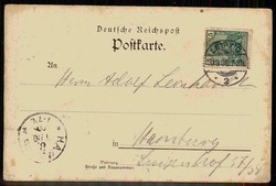 Leipzig, Thematik-Karte 'Nationalsozialer Vertretertag' zu Leipzig ...