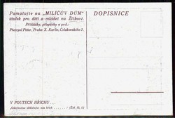 Karikatur-Karte mit bekanntem Motiv, herausgegeben ca. 1920 in Prag ...