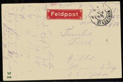 I. WK, patriotische Ostergruß-Karte, als Feldpost gelaufen, gute ...