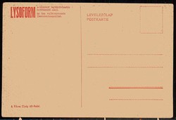 Reklame-Karte für Lsyoform, ein Desinfektionsmittel aus der Zeit des ...