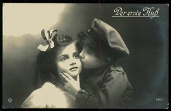 Kinder/Patriotik aus der Zeit des Kaiserreiches/I. WK, hier 'Der ...