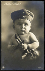 Kinder/Patriotik aus der Zeit des Kaiserreiches/I. WK, hier ...