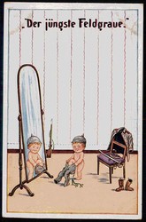 Kinder/Patriotik aus der Zeit des Kaiserreiches/I. WK, hier 'Der ...