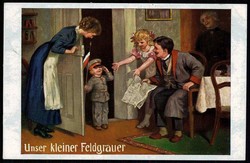 Kinder/Patriotik aus der Zeit des Kaiserreiches/I. WK, hier 'Unser ...