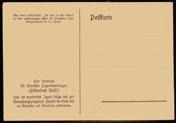 Pfadfinder, Karte vom Verband der Deutschen Jugendherbergen aus ...