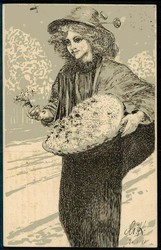 Margaritentag Leipzig 1911, gelaufen, nach einem Original von Max ...