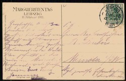 Margaritentag Leipzig 1911, gelaufen, nach einem Original von Max ...