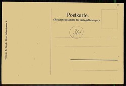 Landkarten-Humor aus der Zeit des I. WK, um 1914/15, ungebraucht, ...