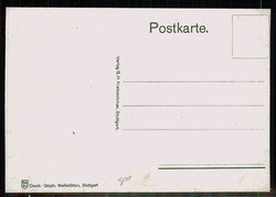 Landkarten-Humor aus der Zeit des I. WK, um 1914/15, ungebraucht, ...