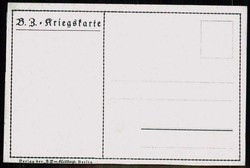 Landkarten-Humor aus der Zeit des I. WK, um 1914/15, ungebraucht, ...