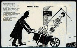 Antideutsche Propagandakarte der Alliierten im I. WK, hier ...