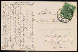 Humorkarte zum Bergsteigen, gelaufen 1904 in Österreich, gute ...