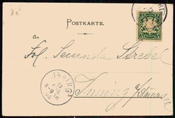 Kindl vor gedecktem Tisch, Kunst-Karte aus dem Flotten-Verlag, ...