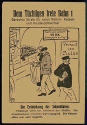Skandal-Humorkarte aus dem Kaiserreich wegen Verkauf von ...