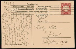 Soldaten-Karikatur, gelaufen München 1910, gute Erhaltung.