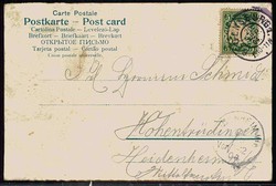 Soldaten-Humorkarte, gelaufen Regensburg 1902, rs. stockig, sonst ...