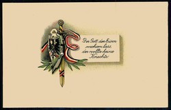 Patriotische Grußkarte aus der Zeit des I. WK, ungebraucht, gute ...