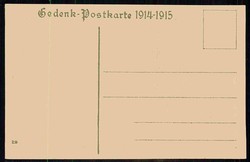 Patriotische Grußkarte aus der Zeit des I. WK, ungebraucht, gute ...