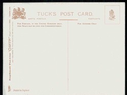 Kunst-Karte der Tuck's Post Card, hier Töpfer bei der Arbeit, um ...