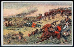 I. WK, Ereignis/Thematik-Karte aus dem Jahr 1914/18, hier 'Macht der ...