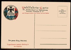 I. WK, Ereignis/Thematik-Karte aus dem Jahr 1914/18, hier ...