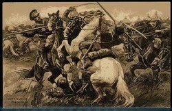 I. WK, Ereignis/Thematik-Karte aus dem Jahr 1914/18, hier 'Die Armee ...