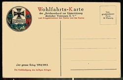 I. WK, Ereignis/Thematik-Karte aus der Zeit 1914 bis 1918, hier 'Die ...